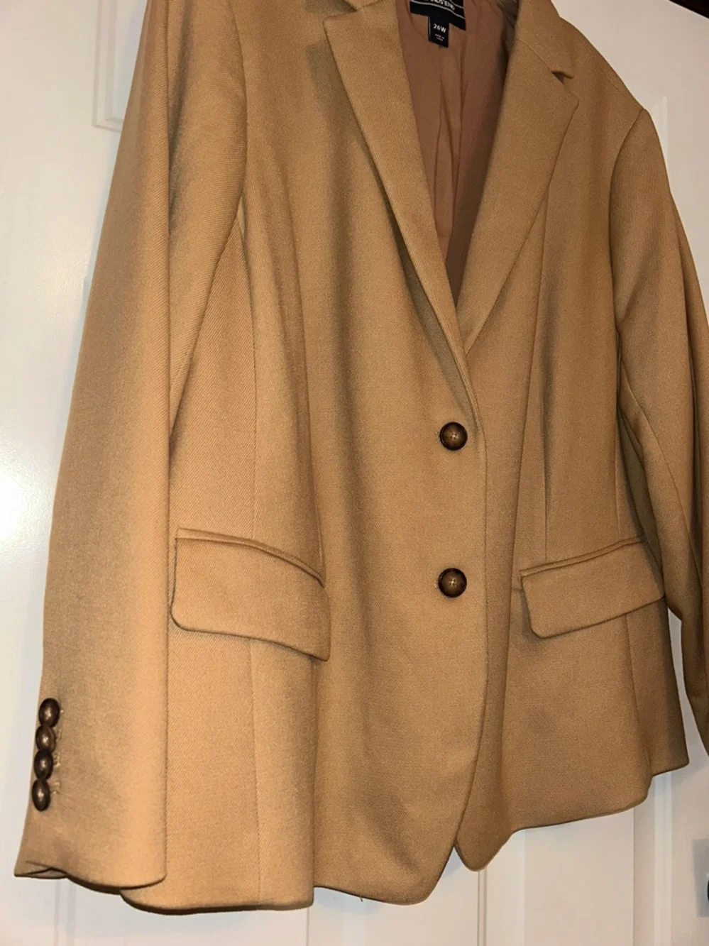 Lands End camel colored